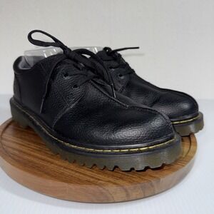 Dr. Martens Marchant Split Toed Black Pebbled Leather Oxford Unisex US M/9 L/10